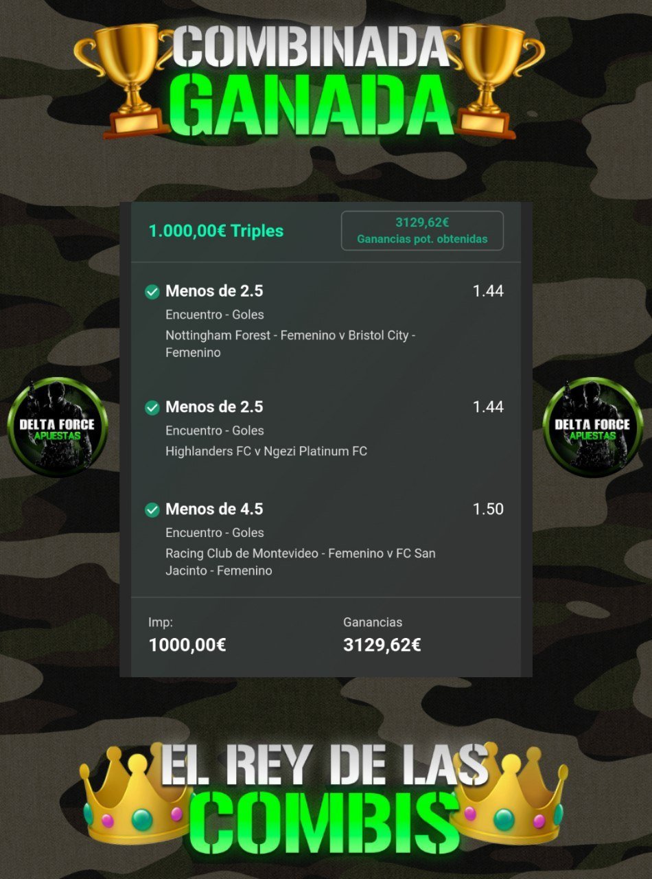 Apuesta Combinada Ganada